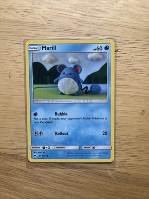 Marill Common SM - Burning Shadows 34/147 NM