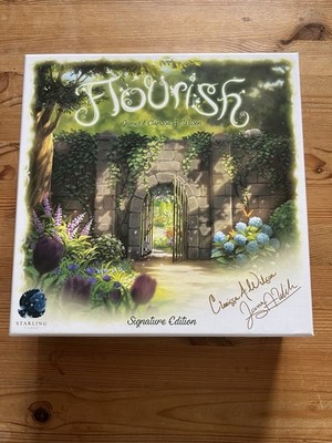 Flourish Signature Edition Brettspiel - nur einmal gespielt. 