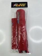 Rare Vintage 1990  s Flite Robinson BMX Racing Neoprene Pads Set Red USA