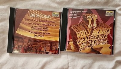 Lot 2 Telarc CDs Erich Kunzel: Aaron Copland & Hollywoods Greatest Hits II