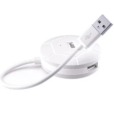 4Port USB Expansion Dock Highly speed Transmission USB2.0 Hub Extender for PC