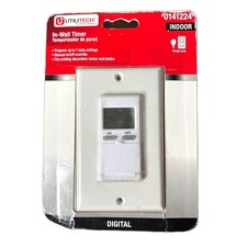 Utilitech - In-Wall 7 Day Indoor Digital Time...