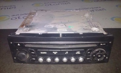 96643697XT AUDIOSYSTEM / RADIO-CD / 580742 FÜR PEUGEOT 207 CONFORT