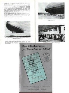 Meiningen ZEPPELIN Landungen : Geschichte & Philatelie