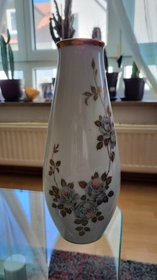 Eine Aboth Und Kaiser Bleikristallvase, Romanze,