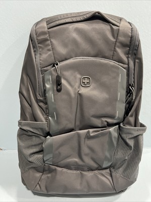 SWISSGEAR Discreet Travel Work Commuter Backpack Fits 15'' Laptop - Charcoal Gray