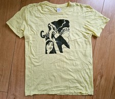 Rare Guided By Voices 2017 US Tour Yellow T-shirt M