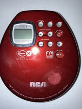 RCA 180 Xtreme CD Player Portable Digital Tuner Radio RP2472- TESTED No Cords