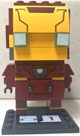 Lego Brick Headz Marvel IRON MAN 6 Building Toy 41590 BrickHeadz Box Manual 