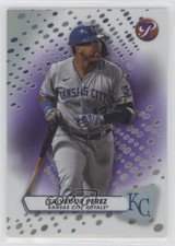 2023 Topps Pristine Purple Refractor 3/99 Salvador Perez #207 o7m