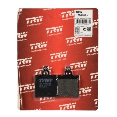 TRW Bremsbelag organisch (für: Generic Trigger 50 SM 08-09 hinten )