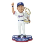 Max Scherzer Texas Rangers 2023 World Series Champions Bobblehead MLB Baseball