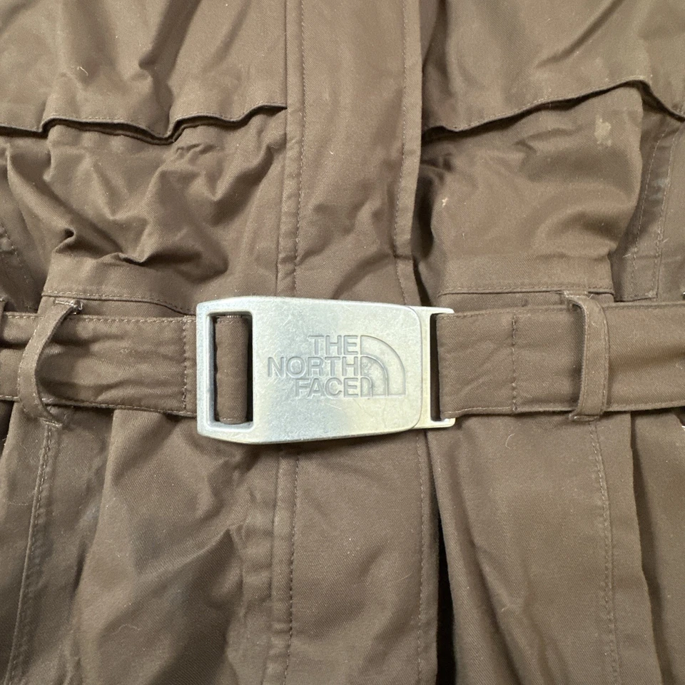 THE NORTH FACE женщин гуся вниз Hyvent зимняя куртка подпоясанный мех толстовка с капюшоном S/P - Изображение 4 из 4