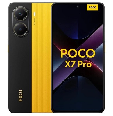 Xiaomi Poco X7 Pro 256GB Smartphone - Gelb - Neu