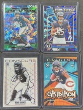 Rome Odunze Rookie Lot Prizm Fireworks Green + Donruss Retro + Origins Bears 🔥