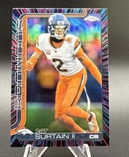 Topps Chrome 2025 Topps Chrome Pat Surtain II Broncos Neon SP #93