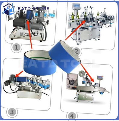 #ad Label Wrap Belt Blue Sponge Belt Labeler Pressure Belts for Labeling Machine $92.99
