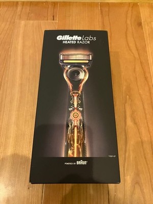 Gillette Labs Shaving Heated Razor w/ Holder + 2 Blades + Charger New