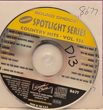 SC8677      COUNTRY   SOUND CHOICE KARAOKE CDG LOT FL GA
