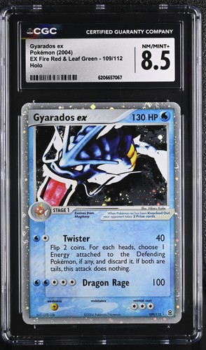 Gyarados ex graded CGC 8.5 for sale on eBay