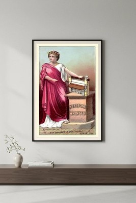 Victorian Era Keystone Wringer Poster - 2x3 Print   