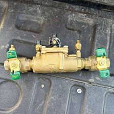 Watts LF007M1QT 1 in Double Check (DCA) Backflow Preventer Brass Dual Shutoff