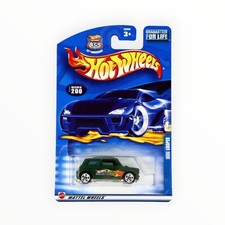 Hot Wheels Mini Cooper 200/240 - Verde - Mainline C 2002