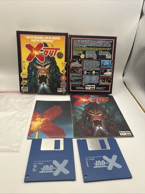 X-Out w/ Manual 3.5'' Commodore Amiga