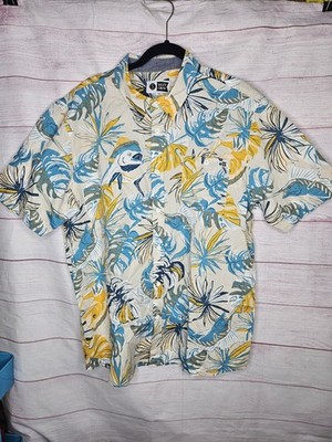 Salty Crew Men s SS Button Up Mahi Mahi Shirt Sz XL