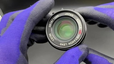 Limited 1000 [Top MINT] Konica UC Hexanon 35mm f2 MF Black Lens