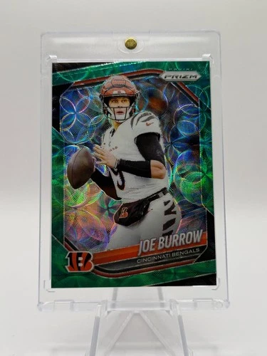 2025 Panini Prizm Football Green Scope Joe Burrow #62