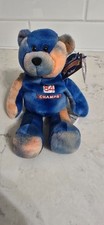 Two Vintage Limited Treasures Multi-color Broncos Sharpe Champs Plush Bears