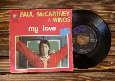 45 Runden PAUL MCCARTNEY & WINGS MY LOVE 1973