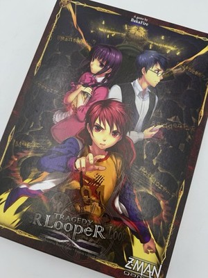 Tragedy Looper X Board Game By Z Man Games BakaFire Anime Tabletop Time Travel