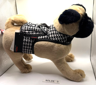 Puppia (S)Black/white  Luxury Collection mini backpack Harness DS 101 B1 TF 1888