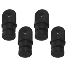 4 Pcs Marine Pipe End Plug Accessories Bimini Top Cover Cap Fittings