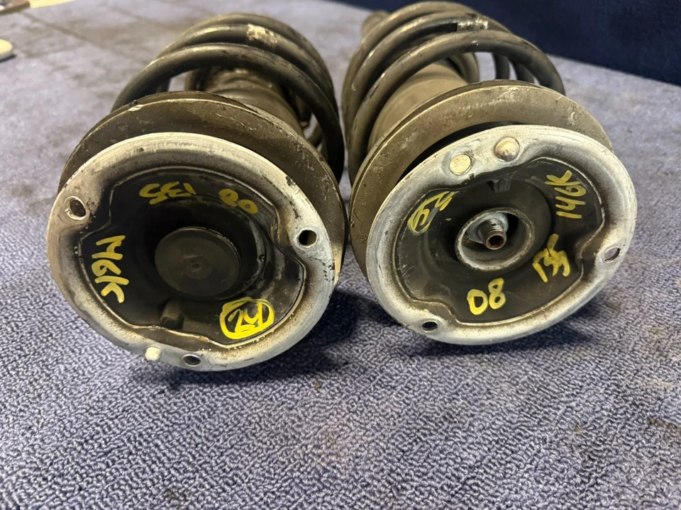 BMW E82 E81 E88 128i 135i Front Right & Left M Sport Strut Shock Spring Set OEM - Image 2 of 4