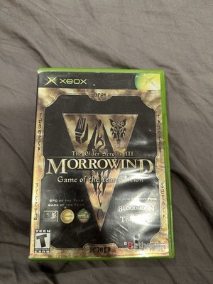 Elder Scrolls III: Morrowind - Game of the Year Edition (Xbox) No Manual 