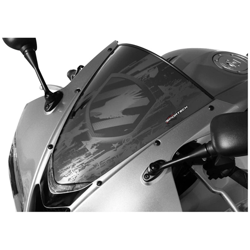 Parabrisas Sportech - Himno Americano Para Suzuki GSXR 600/750 '08-'10 45501161 Foto 2 de 4