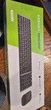 Seenda skm64-2 Wireless Keyboard and Mouse Combo - Space Gray