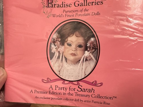 Collection Treasury Paradise Galeries Fines poupées en porcelaine - Photo 7/8
