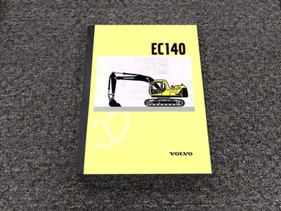 Volvo EC140 Crawler Excavator Owner Operator Manual User Guide