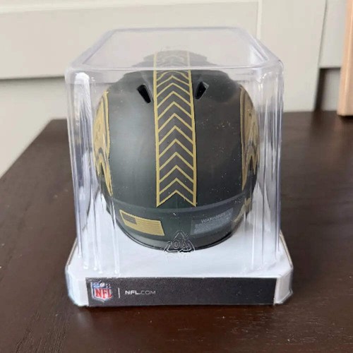 Baltimore Ravens SALUTE TO SERVICE 4 Mini Speed Football Helmet NFL. | eBay