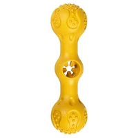 Duvo+ Snackspielzeug Griplay Knochen Gelb 16,6Cm FüR Hunde Zahnpflege