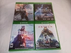 LOT OF 4 XBOX One Video Games Shooters TESTED Discs are Clean