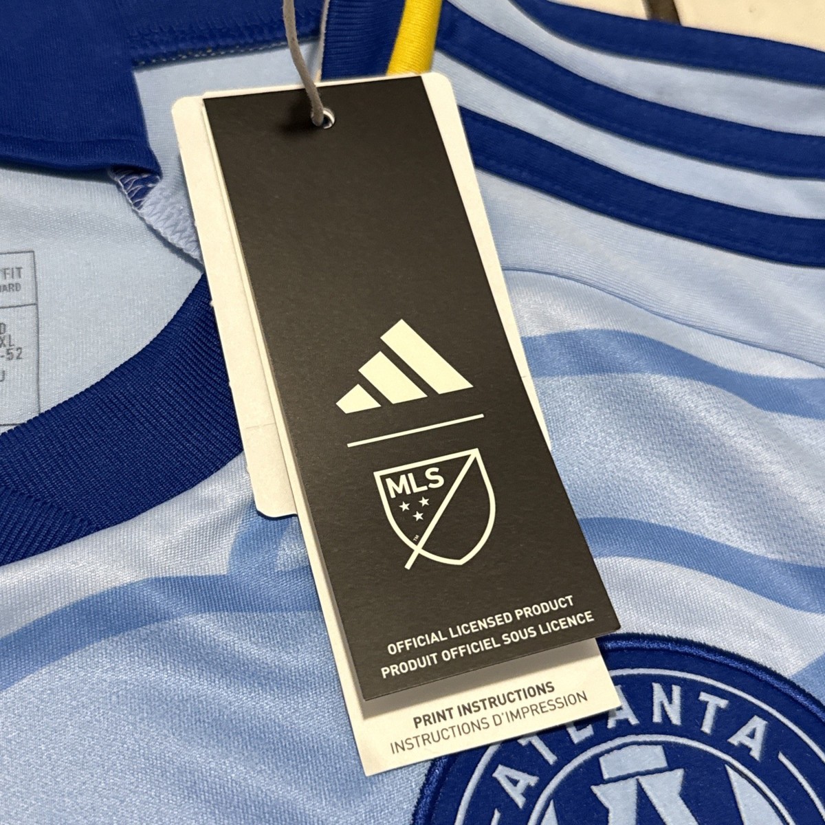 New Adidas Atlanta United FC Away 23/24 Soccer Jersey Men's Size