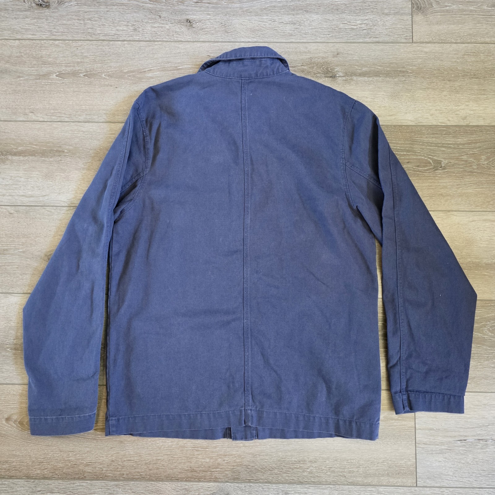 SACAI X NIKE Giacca Nike Uomo Taglia S Blu Sfoderata Chore Button Up Utility Shacket Nike Life