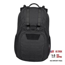 vAv YAKEDA 500D NylonTactical Military Backpack for Men,Fit 12.6-15.6 Black