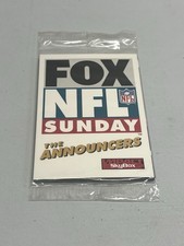 1995 Skybox Fox NFL Sunday The Announcers SEALED Set John Madden Joe Buck Rookie