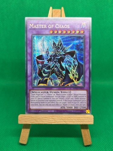 MP23-EN018 Master of Chaos: Prismatic Secret Tarjeta Rara: 1ª Edición: YuGiOh - Imagen 7 de 8